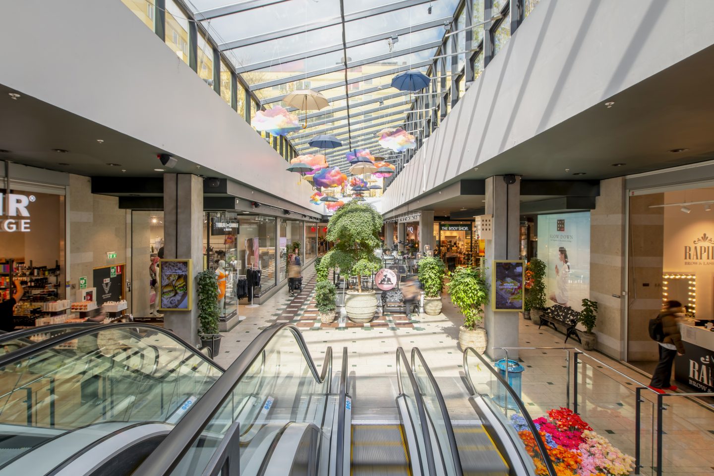 Interiör Västermalmsgallerian.