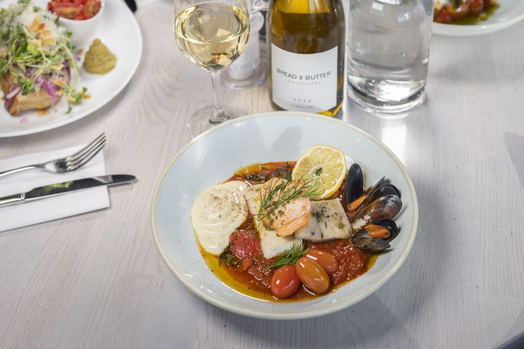 Bouillabaiss - fiskgryta från le bistro